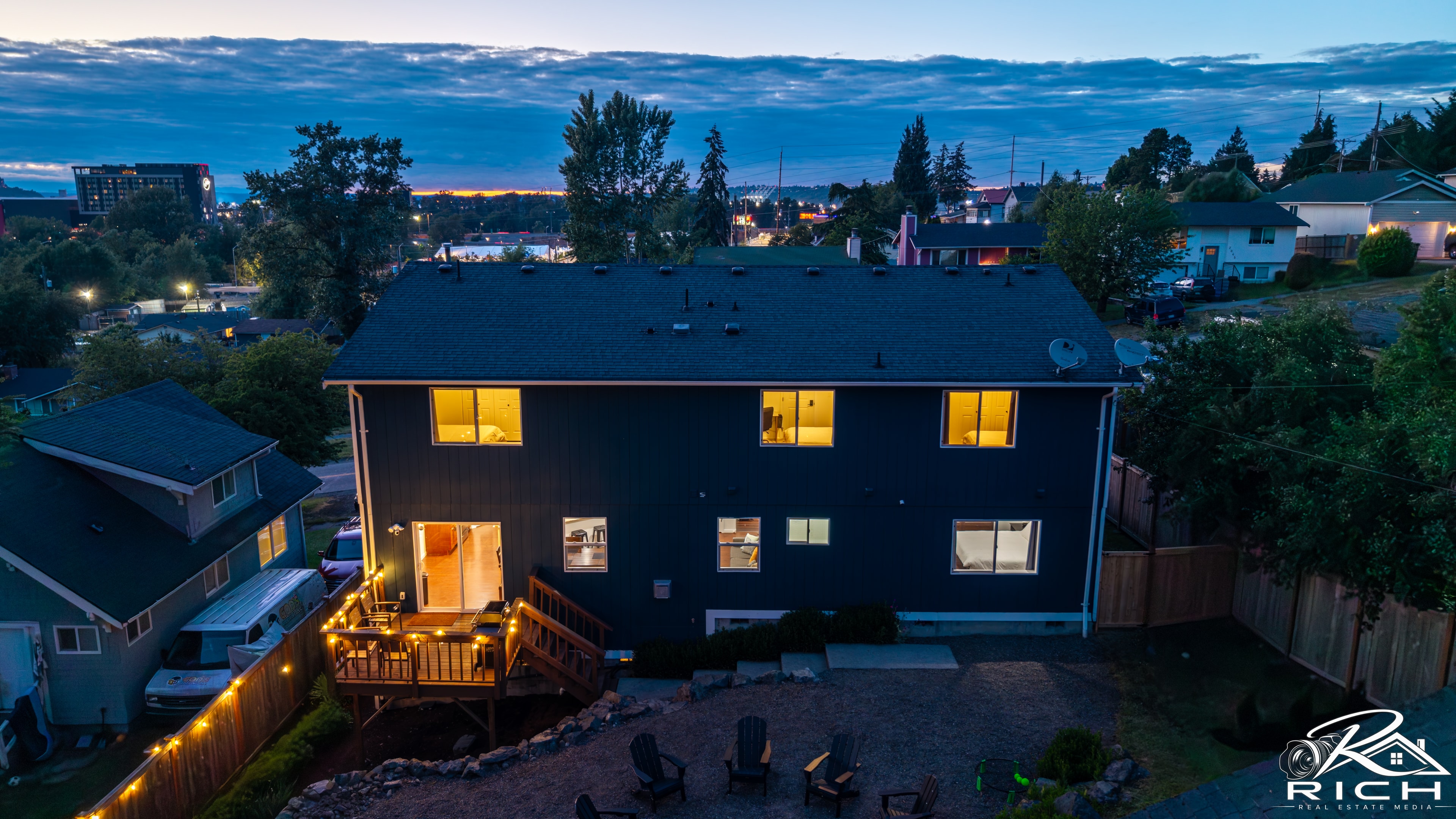 Seattle aerial — drone photography